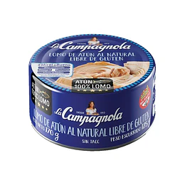ATUN AL NATURAL "CAMPAGNOLA" X 170 GRS.