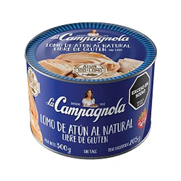* X 300 GRS * ATUN AL NATURAL "CAMPAGNOLA"