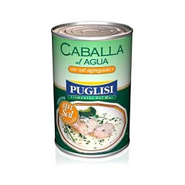 CABALLA AL AGUA "PUGLISI" X 380 GRS SIN SAL 