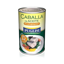 CABALLA AL ACEITE "PUGLISI" X 380 GRS SIN SAL 