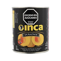 DURAZNOS EN LATA "INCA" X 820 GRS