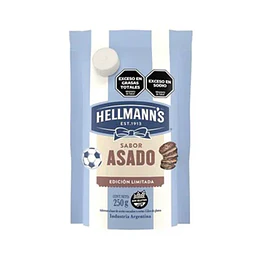 *DOY PACK X 250 GRS* MAYONESA "HELLMANNS" ASADO