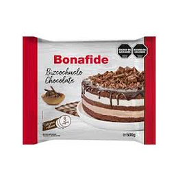BIZCOCHUELO REDONDO "BONAFIDE" CHOCOLATE X 500 GRS