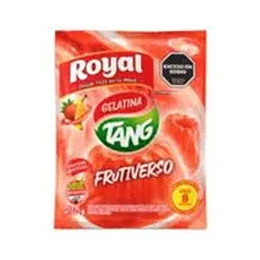 *ROYAL TANG* GELATINA "ROYAL" FRUTIVERSO X 25 GRS 