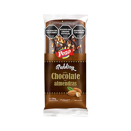 PUDDING "POZO" CHOCOLATE C/ALMENDRAS X 300 GRAMOS 