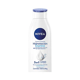 * X 400 ML * CREMA CORPORAL "NIVEA" HIDRATACION EXPRESS (5 EN 1)- COPIAR