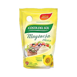 * * X 500 CC * MAYONESA "COSTA DEL SOL" CLASICA