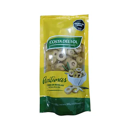 * X 300 CC * ACEITUNAS VERDES RODAJAS "COSTA DEL SOL" 