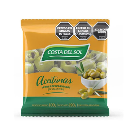 * X 190 CC * ACEITUNAS VERDES DESCAROZADAS 