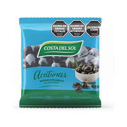 * X 190 CC * ACEITUNAS NEGRAS "COSTA DEL SOL" 
