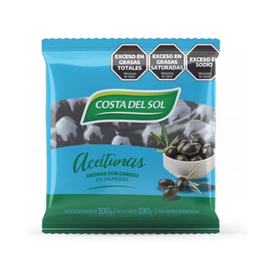* X 190 CC * ACEITUNAS NEGRAS 
