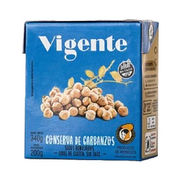 GARBANZOS "VIGENTE" TTR X 340 GRS 
