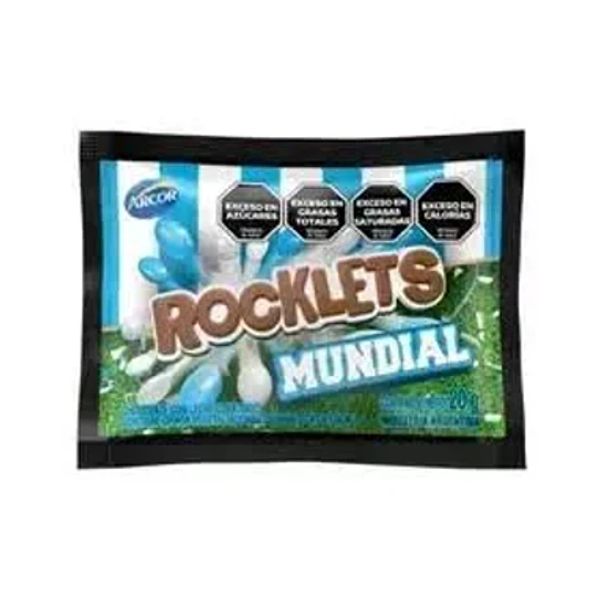 ** MUNDIAL ** ROCKLETS CHICO X 20 GRS