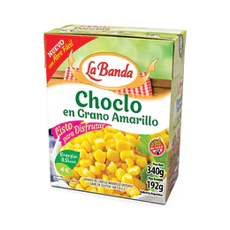 *TETRA* CHOCLO "LA BANDA" AMARILLO X 340 GRS
