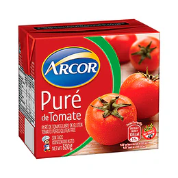 PURE DE TOMATE "ARCOR" X 520 GRS.