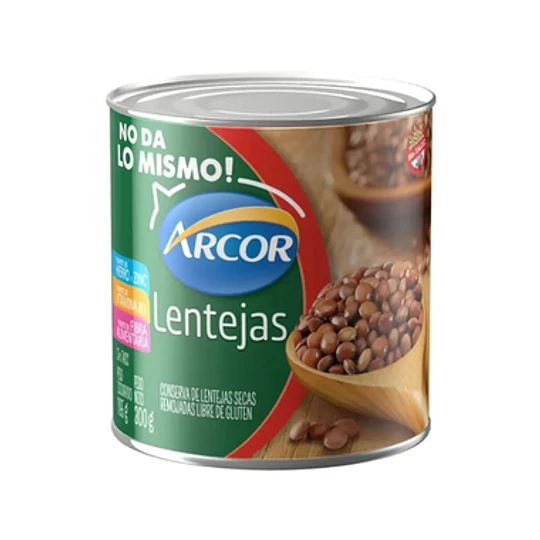 LENTEJAS EN LATA 