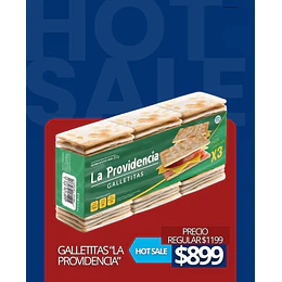 *PACK X 3* GALLETITAS "LA PROVIDENCIA"