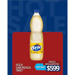 AGUA "BRIO" POMELO X 1500 CC