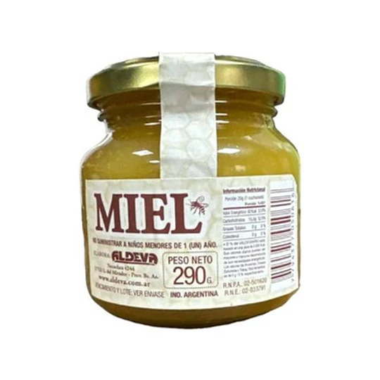 *CHICA VIDRIO X 290 GRS* MIEL 