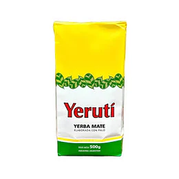 * X 500 GRAMOS * YERBA "YERUTI" 