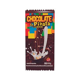 CHOCOLATE * LA PIÑATA * C/MANI X 100 GRAMOS 
