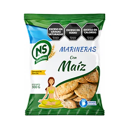 GALLETAS "NS" MAIZ X 300 GRS.