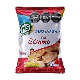 GALLETAS "NS" SESAMO X 300 GRS.
