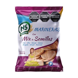 GALLETAS "NS" MIX DE SEMILLAS X 300 GRS.