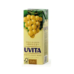 VINO "UVITA" BCO DULCE X 1 LT (T.BRICK)