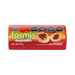 * CHICAS X 72 GRS * GALL. "FORMIS ANIMALES" CHOCOLATE