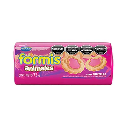 * CHICAS X 72 GRS * GALL. "FORMIS ANIMALES" FRUTILLA