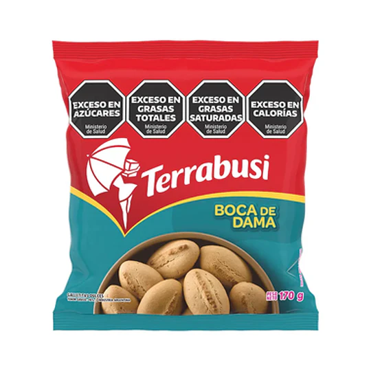 ** BOCA DE DAMA X 170 GRS ** GALLETITAS 