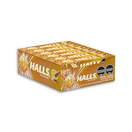 *HALLS* HONEY-LYPTUS X 12 UNID.