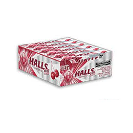 HALLS *FREE* CHERRY X 12 UNID.