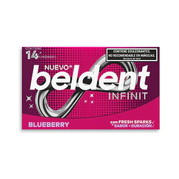 * INFINIT X 14 UNIDADES * BELDENT "BLUEBERRY" 