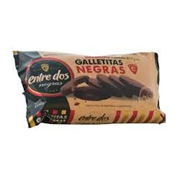 GALLETITAS BAÑADAS "ENTRE DOS" NEGRAS X 102 GRAMOS
