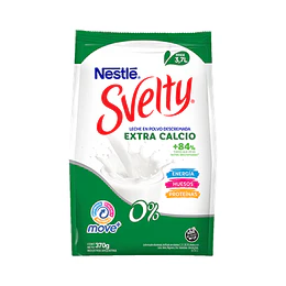* X 370 GRS * LECHE EN POLVO "SVELTY" EXTRA CALCIO 