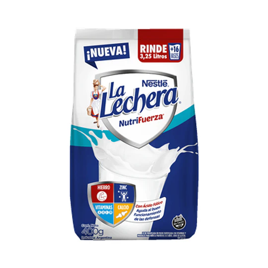 * X 400 GRS * LA LECHERA 