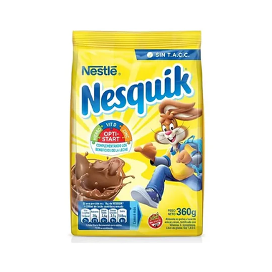 * X 360 GRS * NESQUIK CACAO EN POLVO