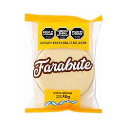 ALFAJOR MAICENA "FARABUTE" X 80 GRAMOS 