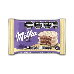 * TRIPLE BLANCO * ALF.MILKA MOUSSE X 55 GRS 
