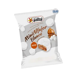 MINIALFAJOR "SOLITAS" DDL BLANCO X 160 GRS 