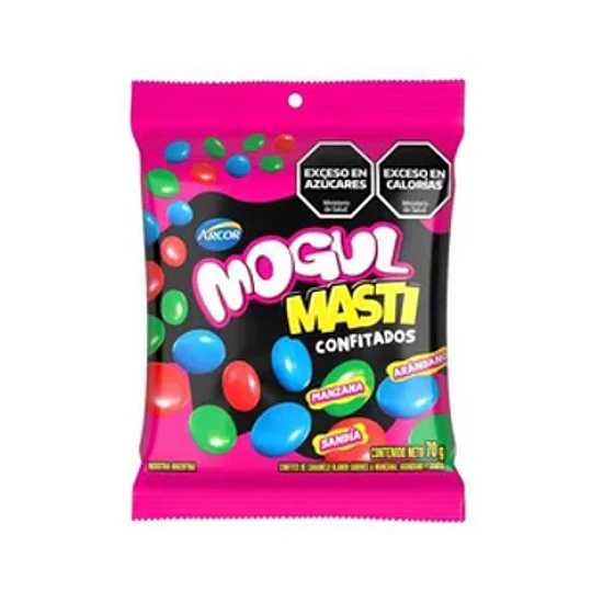 **MASTI CONFITADOS** MOGUL CONFITES X 70 GRS SANDIA/MANZANA