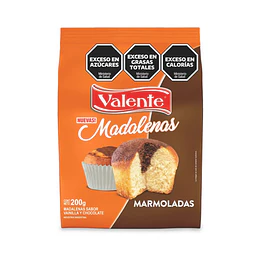 MADALENAS "VALENTE" MARMOLADAS X 200 GRS