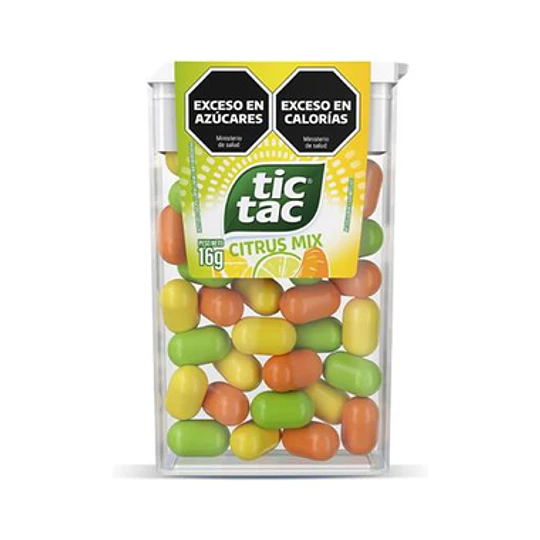 * PACK X 6 UNID * TIC TAC *CITRUS MIX* 