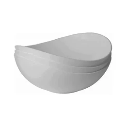 ENSALADERA PLASTICA IRREGULAR (17 X 18 CM) 