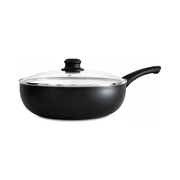 * 26 CM * WOK CERAMICA C/TAPA "COOL BAZAR" NEGRA (HS4004-26N)