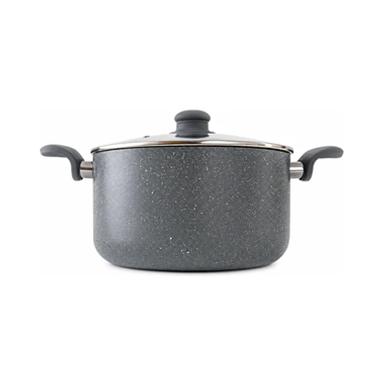 * 28 CM * CACEROLA ANTI-ADHERENTE C/TAPA 