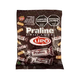 *CHICOS X 120 GRS* CARAMELOS "LIPO" PRALINE