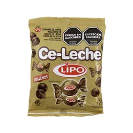 *CHICOS X 120 GRS* CARAMELOS "LIPO" CE-LECHE